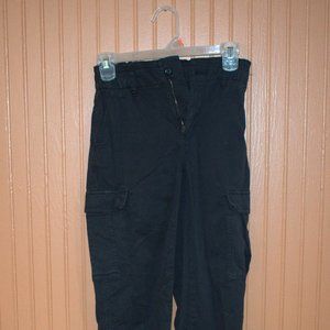 American Eagle black cargo pant 000